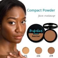 ราคา พร้อมสต็อก Dark Pressed Powder Single Layer Matte Waterproof Concealer Setting Powder Pressed Powder with Puff Loose Powder (24136982614)