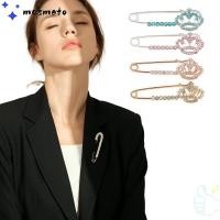 ราคา เข็มกลัด MAMETO มงกุฎตกแต่งด้วยคริสตัล Rhinestone และเข็มกลัดป้ายสามสีหรูหรา (48958898306)