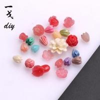 ราคา Series Curling Rose Ruby วัสดุ DIY สำหรับการทำพู่และติดผม ลายดอกไม้ bud (56656999731)