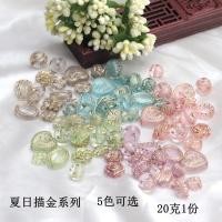 ราคา สร้อยข้อมืออะคริลิค Aurora สีม่วงและกาแฟ งานแฮนด์เมดแบบโบราณ DIY (47707028123)