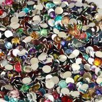 ราคา เรซิ่นแก้วเพชร 6 มม Rhinestone iphone4s โทรศัพท์มือถือสติกเกอร์เพชรวัสดุแพคเกจเพชรด้านล่างแบน 50 ชิ้น (49857609980)
