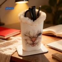ราคา กล่องเก็บแว่นตาพิมพ์ลายแมว PU พร้อมขาตั้งและแว่นตาแม่เหล็ก เพื่อป้องกันรอยขีดข่วน เหมาะสำหรับการทำงานที่บ้าน (49458368034)