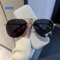 ราคา แว่นตากันแดดรุ่น SAMO Pilot กรอบใหญ่ ป้องกัน UV400 สไตล์สำหรับทั้งชายและหญิง (56408055462)