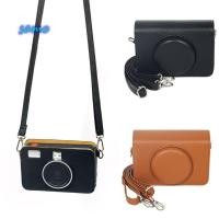 ราคา SAMO กล้องทันที ฝาครอบป้องกันหนัง PU สีทึบ Retro กันกระแทกป้องกันรอยขีดข่วนกระเป๋าถ่ายภาพแบบพกพาสําหรับ Kodak Mini Shot 2 Retro C210R Travel (57256064098)