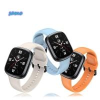 ราคา SAMO สายซิลิโคน สายรัดข้อมือนาฬิกา สร้อยข้อมืออุปกรณ์เสริมทดแทนอัจฉริยะสําหรับ Honor Watch 4 Smart Watch (53706069585)