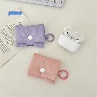 ราคา หูฟัง SAMO กระเป๋าใส่หูฟังน้ําหนักเบาผ้านุ่ม พร้อมสายเคเบิลข้อมูลหัวเข็มขัดกระเป๋าใส่หูฟังขนาดเล็กสําหรับ AirPods (54558453260)