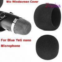 ราคา JEPDWN ฝาครอบกระจก Mic เปลี่ยนไมโครโฟนกันลม Pop Filter Professional Flocked ฟองน้ําโฟม Pop Filter สําหรับ Blue Yeti nano ไมโครโฟนสตูดิโอบันทึก (49958995579)
