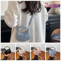 ราคา JEPDWN กระเป๋าสะพายข้าง Butterfly Knot Mini Underarm Bag Sweet PU Single Shoulder Bag Spring Summer (57658785458)