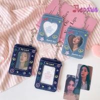 ราคา JEPDWN Card Holder 3 นิ้ว Denim K Pop Idol Photo Card Storage Y2K Display พร้อมพวงกุญแจ Photocard Holder จี้ห้อยกระเป๋า (57458123371)