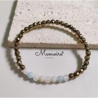 ราคา กำไลหินแบริล หินแท้ ไพไรต์ หินนำโชค เครื่องประดับมูเตลู หินมงคล หินนำโชค (21590973395)