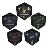 ราคา ลูกเต๋า MTG D20 นับ Life Point Dice แบบ Spindown สุ่มชุด มี 5 สี Magic the Gathering (5158806726)