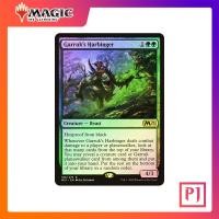 ราคา MTG Garruk s Harbinger M21 GREEN RARE FOIL ENG การ์ดเมจิค Magic the Gathering (25544862523)
