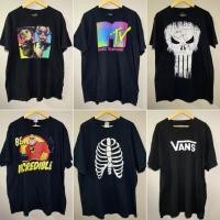 ราคา เสื้อยืดมือสอง ดำล้วน คัดเกรด (43209229683)