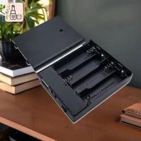 ราคา FI 1 ชิ้น 4 ช่อง AA แบตเตอรี่ No 5 แบตเตอรี่พร้อมสวิตช์ไฟและ USB Soet ไม่มีแสง AA กล่องแบตเตอรี่ GOOD (45308983573)