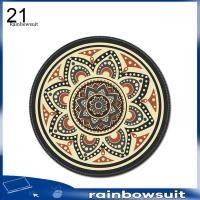ราคา RB Vintage Bohemian Round Computer 3D Game Carpet Mouse Pad Mat Anti Slip Mousepad (52256408407)