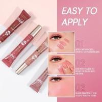 ราคา Ushas 4 Color Liquid Blush Eye Lip Cheek Contouring Highlighter Shimmer Natural Fine G5f5 (48057184465)