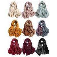 ราคา 12378L ผ้าพันคอไหมพรมวูลหนานุ่มผืนยาว หนานุ่ม (18566616447)