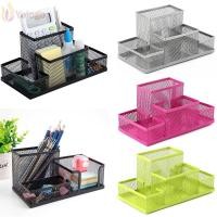 ราคา YOLOGO ที่ใส่ปากกาโลหะสําหรับดินสอ 3 4 กริดโต๊ะทํางานบนโต๊ะ Organiser แฟ้มชั้นเก็บ (55908287599)