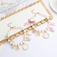 ราคา โยโลโก ปลอกคอมุกสัตว์เลี้ยงผลิตภัณฑ์สําหรับสัตว์เลี้ยงเครื่องประดับแมวปลอกคอน่ารักสุนัขแมวเจ้าหญิง (54258604007)