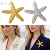 ราคา YOLOGO เข็มกลัดปลาดาว โลหะ DIY เข็มกลัด Pins Multi Occasion สวมใส่เข็มกลัดอุปกรณ์เสริม (53909010211)
