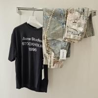 ราคา New เสื้อยืด Acne Studios tee สีดำเฟด ดีไซน์เก่าๆ เท่ห์มาก มือ1ของแท้ พร้อมส่ง ทักรีเชคไซส์ในสต็อกรายวันก่อนกดค่า (54800539203)