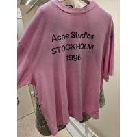 ราคา New เสื้อยืด Acne Studios tee ชมพู สไตล์เก่าๆ มือ1ของแท้ พร้อมส่ง ทักรีเชคสต็อกรายวันก่อนกดสั่งค่า (49100761099)