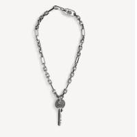 ราคา New Balenciaga Neverlost thin necklace in antique silver earrings เท่ห์มาก ของแท้ พร้อมส่ง ทักรีเชครายวันก่อนกดสั่งค่า (52158308178)