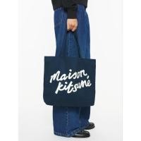 ราคา New Maison Kitsune handwriting tote กรมท่า ของแท้ พร้อมส่ง ทักรีเชครายวันก่อนกดค่า (46856951573)