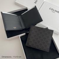 ราคา New กระเป๋าสตางค์ Celine triomphe wallet แท้ พร้อมส่ง ทักรีเชครายวันก่อยกดสั่งค่า (41528035983)