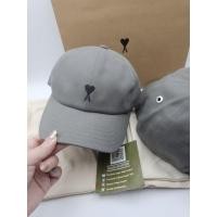 ราคา New Ami Paris cap หมวกคอลใหม่ล่าสุด สีเทา มือ1ของแท้ พร้อมส่ง (40526801065)