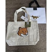 ราคา New Maison kitsune tote fox head ขาว canvas มือ1ของแท้ พร้อมส่ง เช็คสต็อกก่อนกดสั่งนะคะ (28274248350)