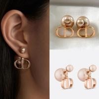 ราคา New ต่างหู Dior Tribales earrings จีซู สีชมพู พิ้งค์โกล ของแท้ พร้อมส่ง (27822351553)