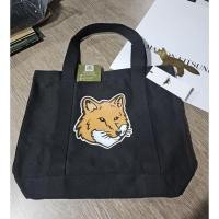 ราคา New Maison kitsune tote fox head ดำ canvas มือ1ของแท้ พร้อมส่ง เช็คสต็อกก่อนกดสั่งนะคะ (26874262744)
