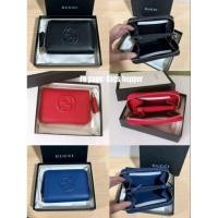 ราคา New Gucci Soho Coin Purse Wallet ว่าง สีดำ น้ำเงิน ของแท้ พร้อมส่ง (26674645481)
