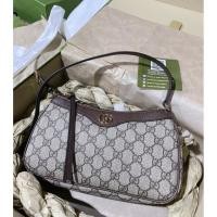 ราคา New Gucci ophidia hobo shoulder bag รุ่นฮิต น้ำตาล มือ1ของแท้ พร้อมส่ง (43107566595)
