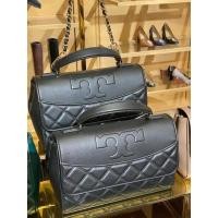 ราคา New Tory Burch savannah top handle bag ดำ เขียว แท้ พร้อมส่ง (4665190706)