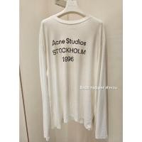ราคา New Acne Studios longsleeve ขาว dusty white ดีไซน์เก่าๆ ของแท้ พร้อมส่ง ทักรีเชคสต็อกรายวันก่อนกดสั่งค่า (50700857270)