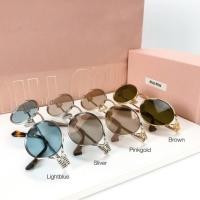 ราคา New Miu miu sunglasses 52ys มือ1ของแท้ พร้อมส่ง รบกวนทัก inbox เช็คสีรายวันก่อนกดสั่งค่ะ (43660657379)