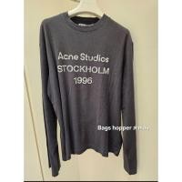 ราคา New Acne Studios logo longsleeveดำ faded black ดีไซน์เก่าๆ มือ1ของแท้ พร้อมส่ง ทักรีเชคไซส์รายวันก่อนกดสั่งค่า (46300818120)