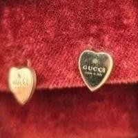ราคา New ต่างหู Gucci trademark heart shaped earrings หัวใจ มือ1ของแท้ พร้อมส่ง ทักรีเชคสต็อกรายวันก่อนกดสั่งค่า (42678145710)