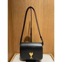 ราคา New กระเป๋า Ami Paris Paris small Bag ดำ อะไหล่ทอง หนัง grainted ของแท้ พร้อมส่ง ทักรีเชครายวันก่อนกดสั่งค่า (48754744041)