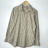 ราคา เสื้อเชิ้ตผู้ชาย ผ้าฝ้าย สีน้ำตาลอ่อน GQ Extra Cotton Long Sleeve Shirt (48059145839)