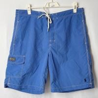 ราคา กางเกงขาสั้น ผู้ชาย ปักม้า สีฟ้าเข้ม Polo Ralph Lauren Men s Swimmer Shorts (57503506397)