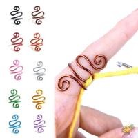 ราคา WXDX TH ปรับโครเชต์แหวนนิ้ว สวมใส่นิ้วมือหัตถกรรมปรับตะขอแหวน DIY เย็บอุปกรณ์เสริม Thimble แหวนคู่มือแหวนนิ้วมือถักเครื่องมือ (54459036360)