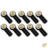 ราคา WXDX TH 10PCS M3 Pull Rod End Ball Joint M3 โลหะอลูมิเนียมรถปีนเขา M3 Ball Head สีดําทนทานโลหะ Link Rod End M3 Ball Joint สําหรับ 1 10 RC รถบรรทุก Buggy Crawler (50209041243)