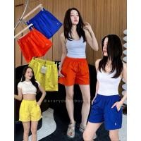 ราคา SRC nylon short pant 290 กางเกงวอร์มขาสั้น ผ้าร่ม nylon สไตล์สปอร์ต 4โทนสีสดใสรับซัมเมอร์ดีเทลปักอักษร valen (25122460199)