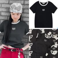 ราคา Mar 2tone T Shirt 370 เสื้อยืดแบรนด์ดังเกาหลี ดีเทลปักลาย กุ๊นขอบสีขาวทูโทนตัดกับสีเทา น่ารักมาก valen marithe (41911597508)
