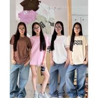 ราคา Ronron T shirt 370 VALEN เสื้อยืดคอกลมแขนสั้น แบรนด์ดัง รุ่นใหม่ชนช้อปเลยค่า งานสกรีนลายด้านหน้า น่ารักมากกกๆ (56657200757)