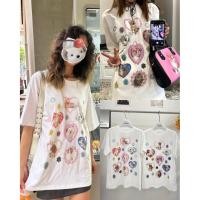 ราคา Dog x cat oversize t shirt 390 teeda พร้อมส่ง เสื้อยืดพิมพ์ลายน้องหมาน้องแมว น่ารักมากกกก ทรงโอเวอร์ไซส์ (48256442365)