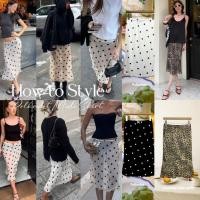 ราคา พรีเสือ 9963 NEW ARRIVAL STUDIOX2 POLKADOT MIDI SKIRT size 01 02 กระโปรงpolkadot zebra ทรงmidi ขอบเอวยาง (43864801726)